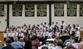 Miranda at left with the a Cappocalypse group.<br />May 17, 2016 - Miscoe Hill School Concert at Nipmuc High School, Upton, Massachusetts.