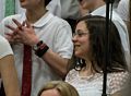 Miranda and the 8th grade chorus.<br />May 17, 2016 - Miscoe Hill School Concert at Nipmuc High School, Upton, Massachusetts.