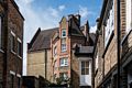 Brick architecture.<br />May 22, 2016 - Columbia Road Flower Market, London, UK.