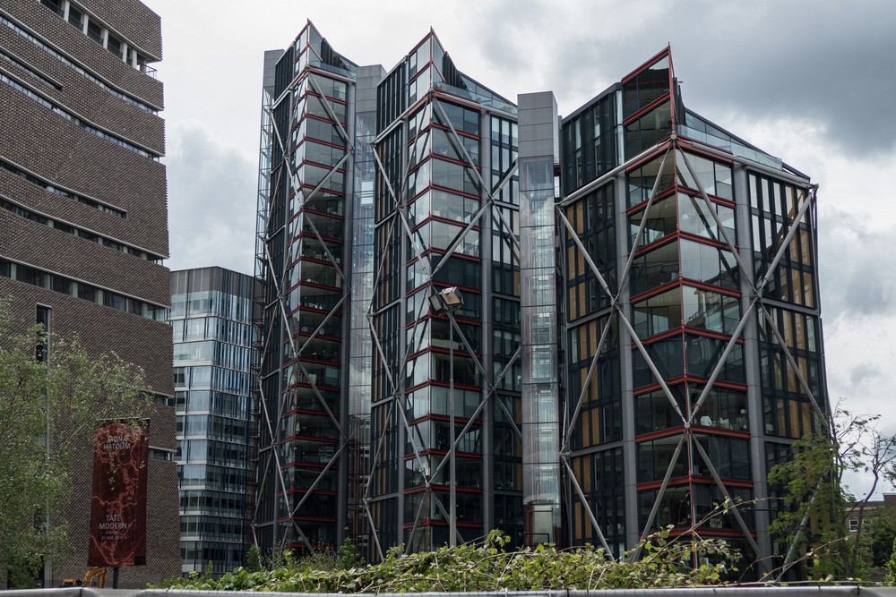 NEO Bankside luxury apartments.<br />May 22, 2016 - London, UK.