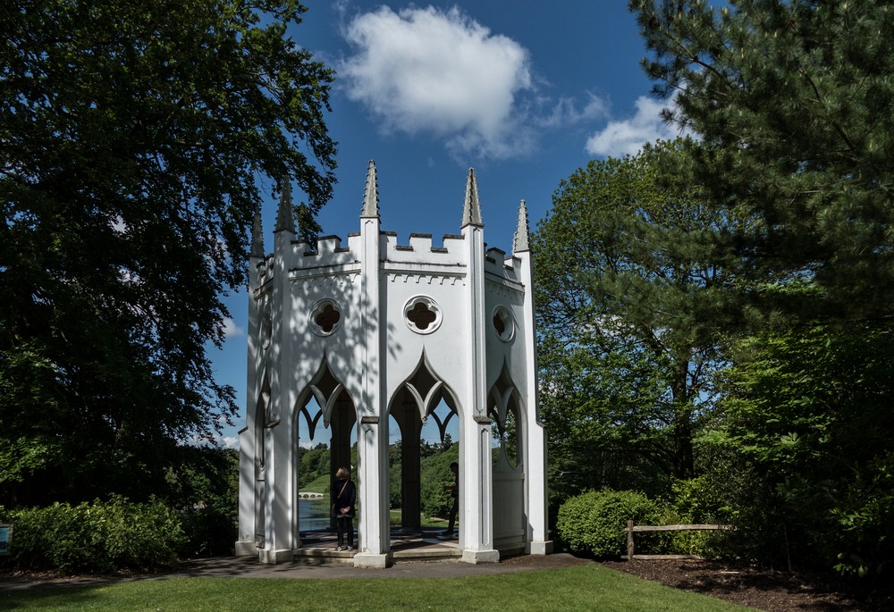 Gothic Temple.<br />May 23, 2016 - Painshill Park, Cobham, Surrey, England.