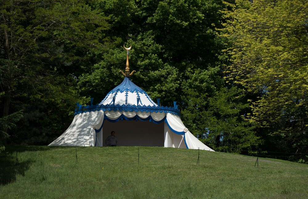 The Egyptian Tent.<br />May 23, 2016 - Painshill Park, Cobham, Surrey, England.