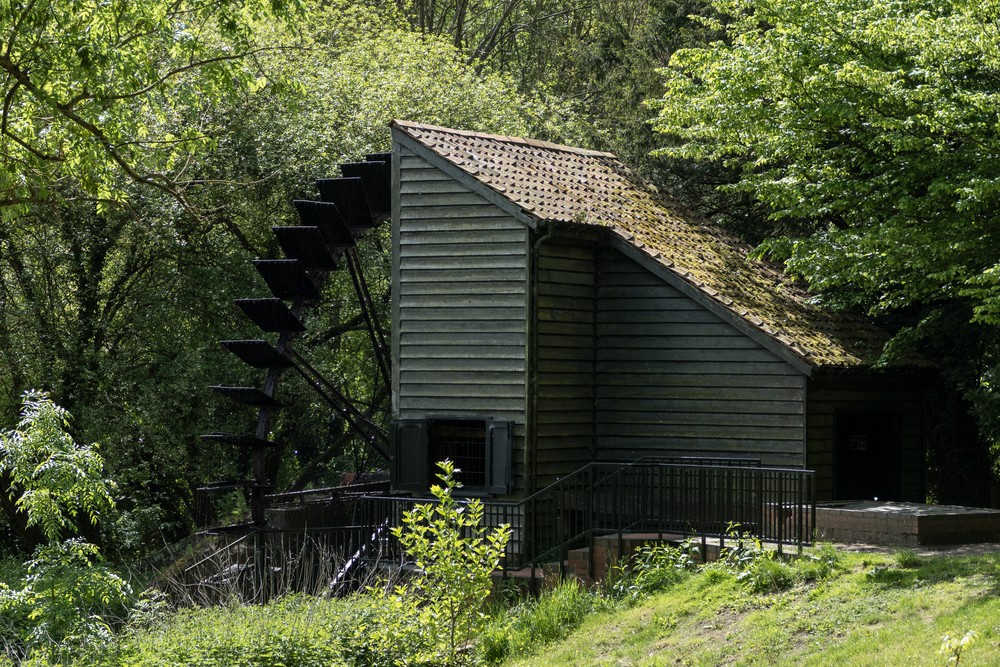 The Waterwheel.<br />May 23, 2016 - Painshill Park, Cobham, Surrey, England.