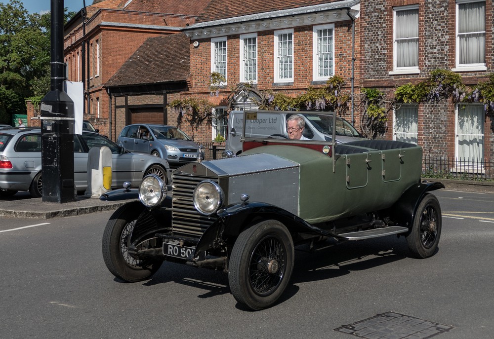 A Rolls Royce.<br />May 26, 2016 - Cookham, England.