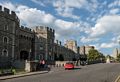 Part of Windsor Castle.<br />May 26, 2016 - Windsor, UK