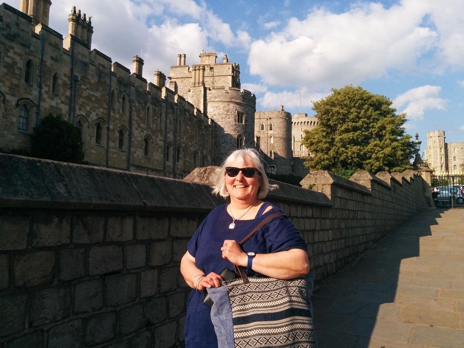 Stephanie at Windsor Castle.<br />May 26, 2016 - Windsor, UK