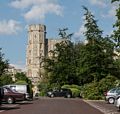 Shot through gate into Windsor Castle.<br />May 26, 2016 - Windsor, UK