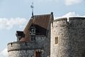 Detail of Windsor Castle wall.<br />May 26, 2016 - Windsor, UK