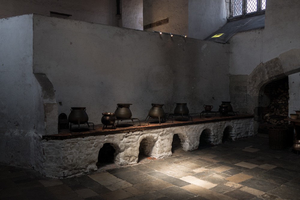 Henry VIII's Great Kitchen.<br />Hampton Court Palace.<br />May 27, 2016 - East Molesey, Surrey, UK