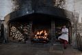 Henry VIII's Great Kitchen.<br />Hampton Court Palace.<br />May 27, 2016 - East Molesey, Surrey, UK
