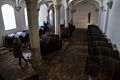 Wine cellar in Henry VIII's Kitchens.<br />Hampton Court Palace.<br />May 27, 2016 - East Molesey, Surrey, UK