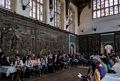 In the Great Hall in Henry VIII's Apartmants.<br />Hampton Court Palace.<br />May 27, 2016 - East Molesey, Surrey, UK
