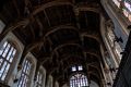 The ornate ceiling in the Great Hall in Henry VIII's Apartmants.<br />Hampton Court Palace.<br />May 27, 2016 - East Molesey, Surrey, UK