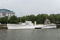 HQS (Head Quarters Ship) Wellington.<br />Victoria Embankment.<br />May 28, 2016 - London, UK.