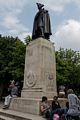 Statue of General Wolfe who beat the French at Quebec and secured Canada for the British.<br />May 28, 2016 - Greenwich, UK.