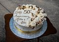 Peter and Helen's 50th wedding anniversary.<br />July 2, 2016 - At Pete and Helen's in Plaistow, New Hampshire.