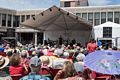 Portuguese Fado singing.<br />Lowell Folk Festival.<br />July 30, 2016 - Lowell, Massachusetts.