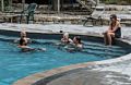 Carl, Eric, Joyce, Henry, and Holly.<br />Partial family get-together at the pool.<br />Aug. 11, 2016 - At Carl and Holly's in Mendon, Massachusetts.
