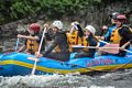 Henry, Guðjón, Miranda, Matthew, Conor, and Carl.<br />Crab Apple white water rafting trip with Conor.<br />Aug. 13, 2016 - On the Dead River above The Forks, Maine