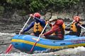Eric, Egils, and Markús.<br />Crab Apple white water rafting trip with Rob.<br />Aug. 13, 2016 - On the Dead River above The Forks, Maine