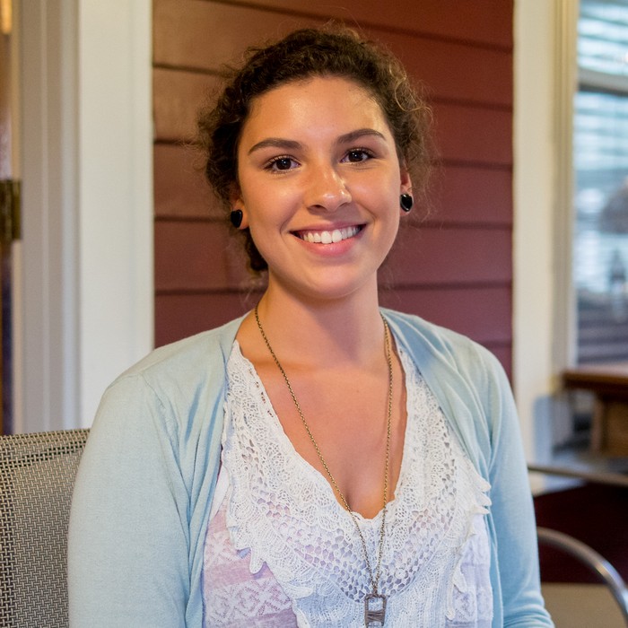 Arianna, who just graduated from high school.<br />August 16, 2016 - At Paul and Norma's in Tewksbury, Massachusetts.