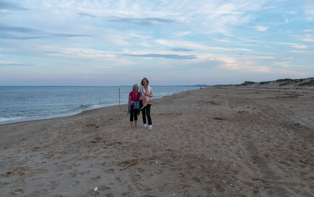 Joyce and Patricia.<br />Aug. 25, 2016 - Parker River National Wildlife Refuge, Plum Island, Massachusetts.