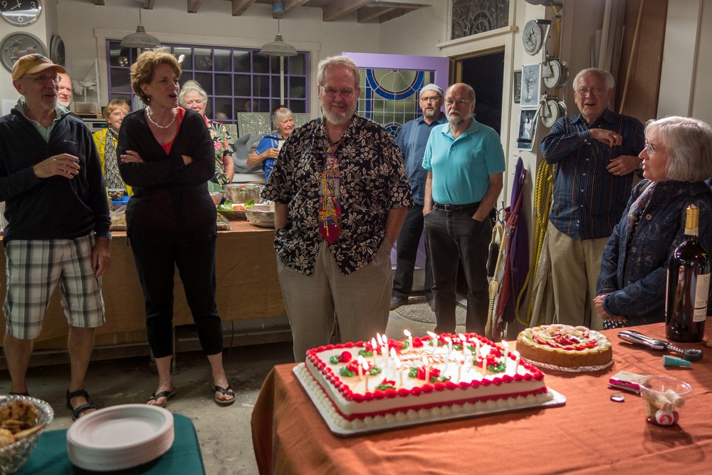 Jeff, Joyce, and others.<br />Jeff's birthday celebration.<br />Sep. 3, 2016 - At Jeff & Lindley's in Newburyport, Massachusetts.