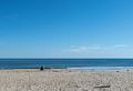 Joyce enjoying the beach.<br />Walk north of parking lot #6.<br />Sep. 22, 2016 - Parker River National Wildlife Refuge, Plum Island, Massachusetts.