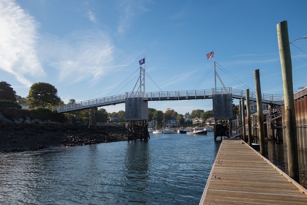 Entrance to Perkings Cove.<br />Sept. 29, 2016 - Ogunquit, Maine.