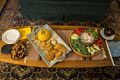 Appetizers by Kathie and Joyce.<br />Oct. 12, 2016 - At home in Merrimac, Massachusetts.