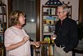 Rebecca and Lance.<br />Author/Illustrator party.<br />Oct. 16, 2016 - At home in Merrimac, Massachusetts.