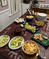 The appetizers.<br />Author/Illustrator party.<br />Oct. 16, 2016 - At home in Merrimac, Massachusetts.