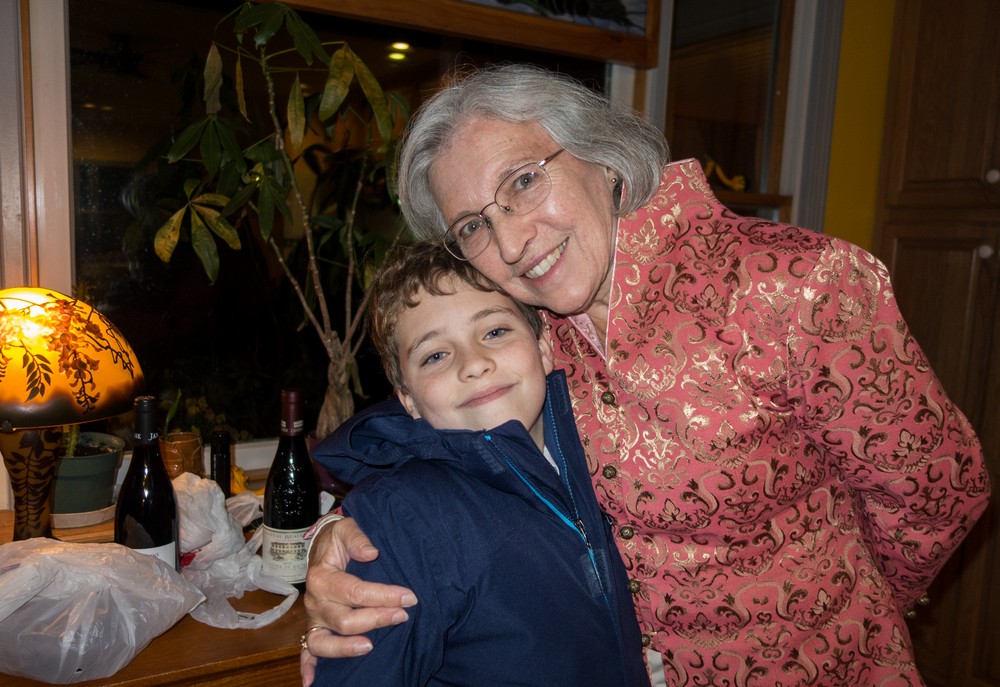 Matthew and Joyce.<br />Thanksgiving dinner.<br />Nov. 24, 2016 - At Paul and Norma's in Tewksbury, Massachusetts.