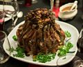 Joyce's crown roast.<br />Dec. 25, 2016 - At home in Merrimac, Massachusetts.