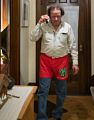 Paul sporting his Dear Santa underwear.<br />Dec. 25, 2016 - At home in Merrimac, Massachusetts.