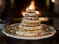 A Christmas cookie tree or a volcano cookie?<br />Dec. 30, 2016 - At Ronnie and Baiba's in Baltimore, Maryland.