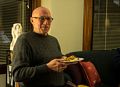 Gordon.<br />A gathering of friends.<br />Feb. 11, 2017 - At home in Merrimac, Massachusetts.