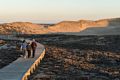 Miranda, Matthew, and Joyce on boardwalk from parking lot #3.<br />Feb. 23, 2017 -  Parker River National Wildlife Refuge, Plum Island, Massachusetts.