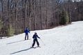 Joyce and Matthew skiing.<br />Feb. 26, 2017 - Wachusett Mountain Ski Area, Princeton, Massachusetts.