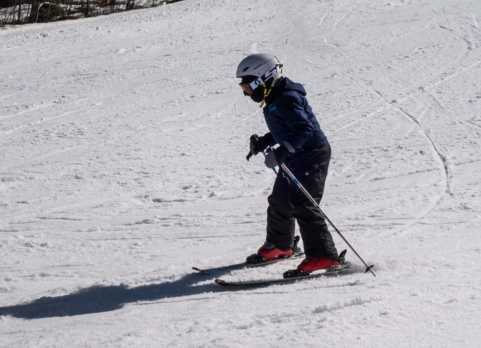 Matthew skiing.<br />Feb. 26, 2017 - Wachusett Mountain Ski Area, Princeton, Massachusetts.