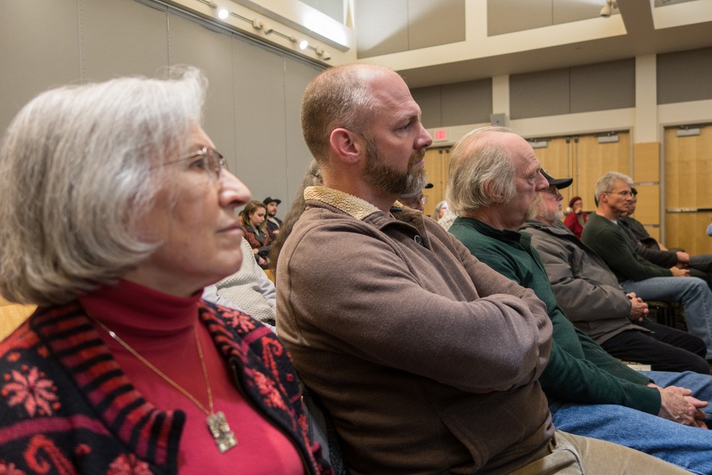 Joyce, Nathan, and Nathan's father Adam.<br />Presentation by Oscar on science, math, and music.<br />March 8, 2017 - Northern Essex Community College, Haverhill, Massachusetts.