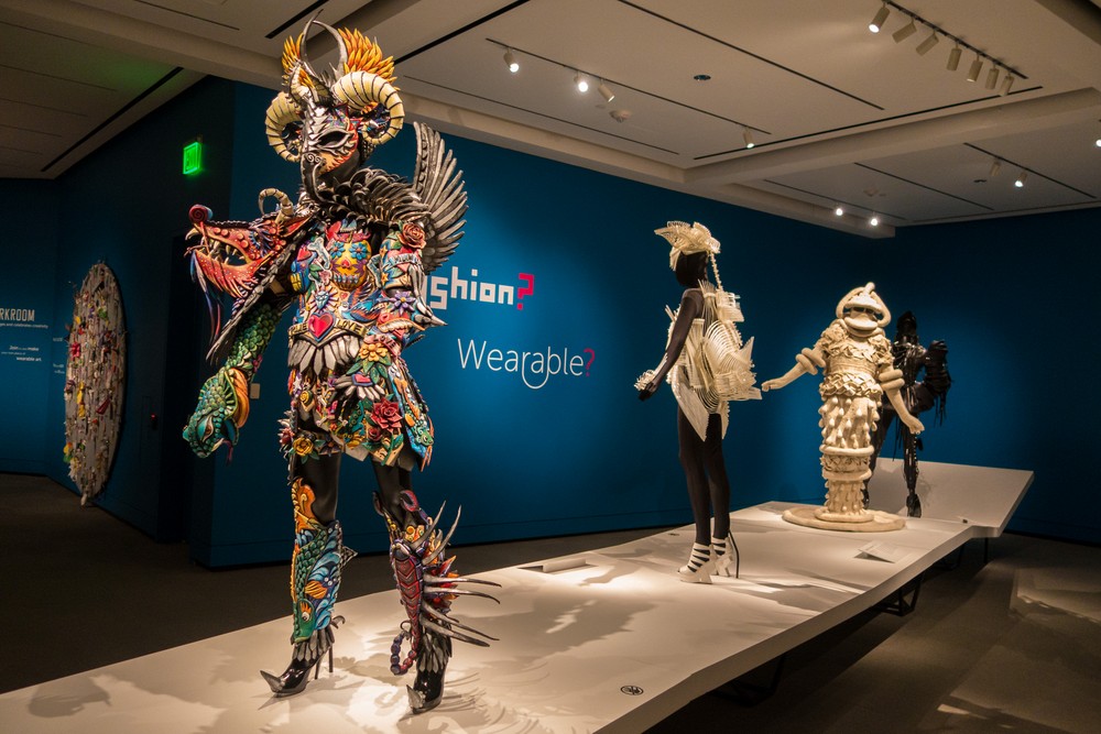 World of Wearable Art exhibit.<br />April 6, 2017 - At the Peabody Essex Museum, Salem, Massachusetts.