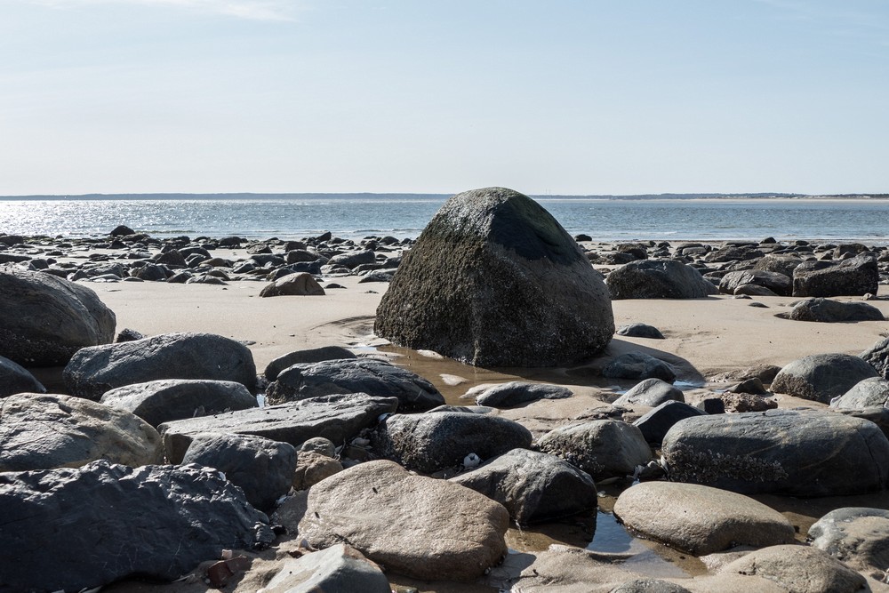 April 30, 2017 - Sandy Point State Reservation, Plum Island, Massachusetts.