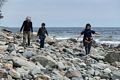 Joyce, Matthew, and Miranda.<br />May 28, 2017 - Sandy Point State Reservation, Plum Island, Massachusetts.