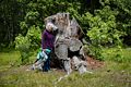 A walk with Joyce in the park.<br />June 2, 2017 - Maudslay State Park, Newburyport, Massachusetts.