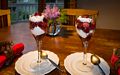 Parfait made with strawberries from Paul's garden.<br />June 19, 2017 - At home in Merrimac, Massachusetts.