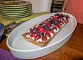 Joyce made dessert.<br />Lance's birthday celebration.<br />June 23, 2017 - At Lance and Cindia's in Merrimac, Massachusetts.