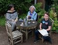 Miranda, Joyce, and Matthew.<br />June 26, 2016 - Strawbery Banke, Portsmouth, New Hampshire.