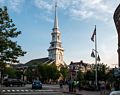 Market Square and North Church.<br />July 21, 2017 - Portsmouth, New Hampshire.