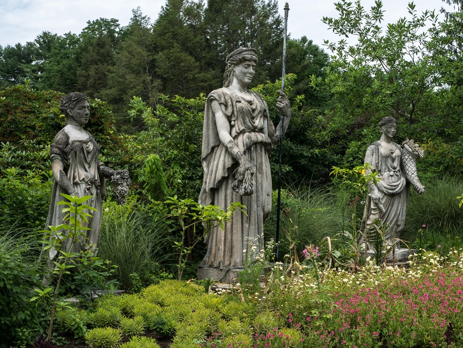 In the Garden of the Gods.<br />July 22, 2017 - The Gardens at Elm Bank, Wellesley, Massachusetts.